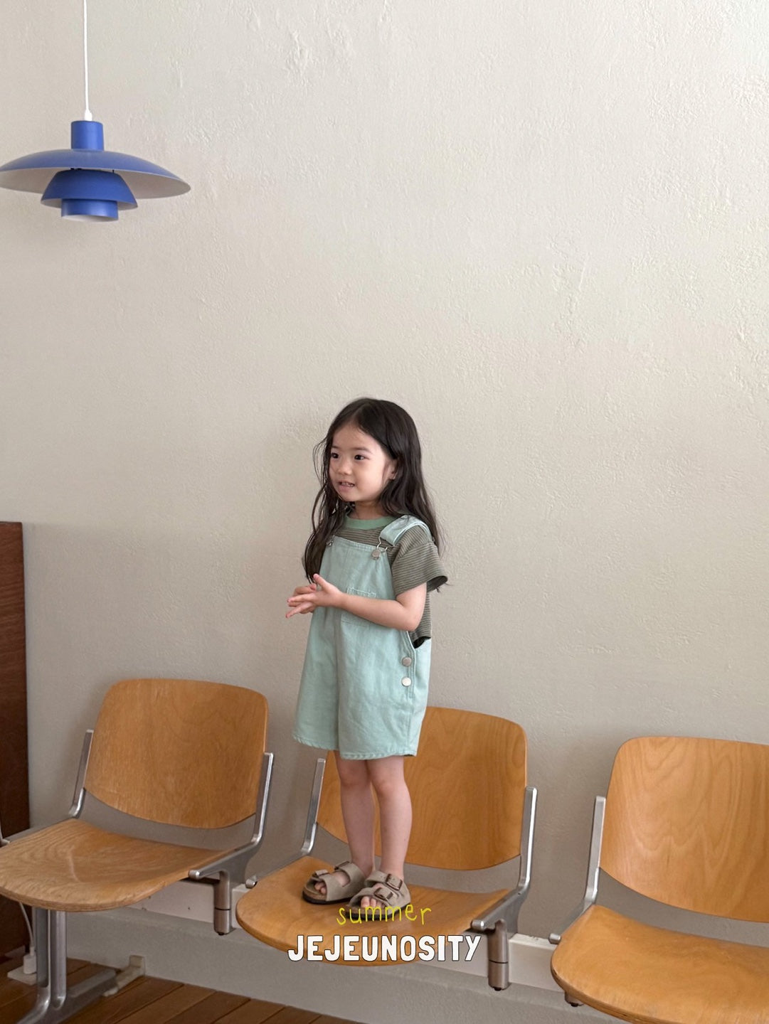 ［jejeunosity］Cotton berry short overalls