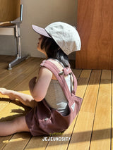 ［jejeunosity］Cotton berry short overalls