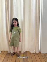 ［jejeunosity］Army half overalls