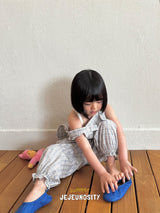 ［jejeunosity］Barbie check overalls