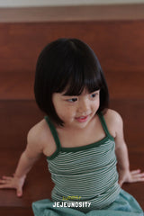 ［jejeunosity］Stereo stripe camisole