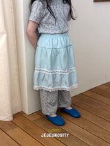 ［jejeunosity］Flower daily pants