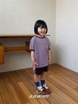 ［jejeunosity］Grape pocket tee