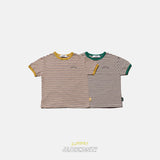 ［jejeunosity］Stripe color tee
