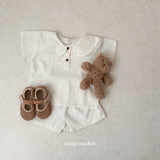 ［mimi market］Line short pants