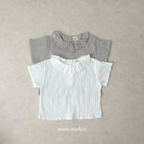 ［mimi market］Philly frill collar blouse