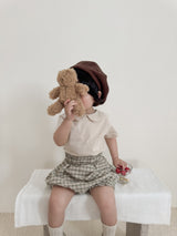 ［mimi market］Nua check bloomer