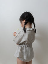 ［mimi market］Philly frill collar blouse