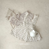 ［mimi market］Frill collar puff tops