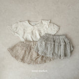 ［mimi market］Rinne flower skirt