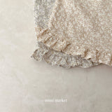 ［mimi market］Rinne flower frill blouse