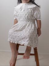 ［mimi market］Reina flower apron one-piece