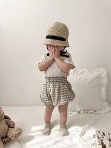 ［mimi market］Nua check bloomer