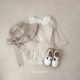 ［mimi market］Rib summer cardigan