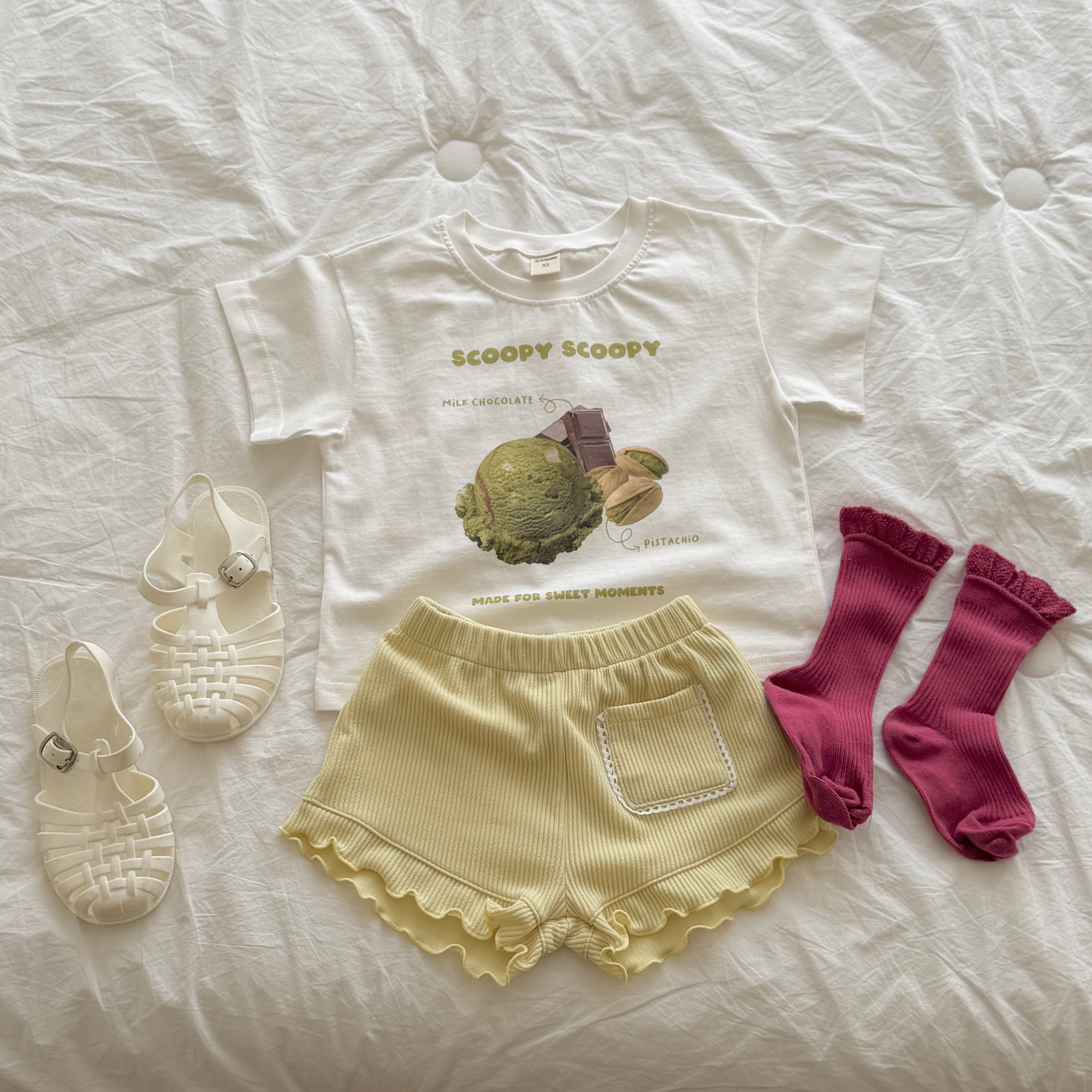 ［ninibello］Ice cream tee (baby)