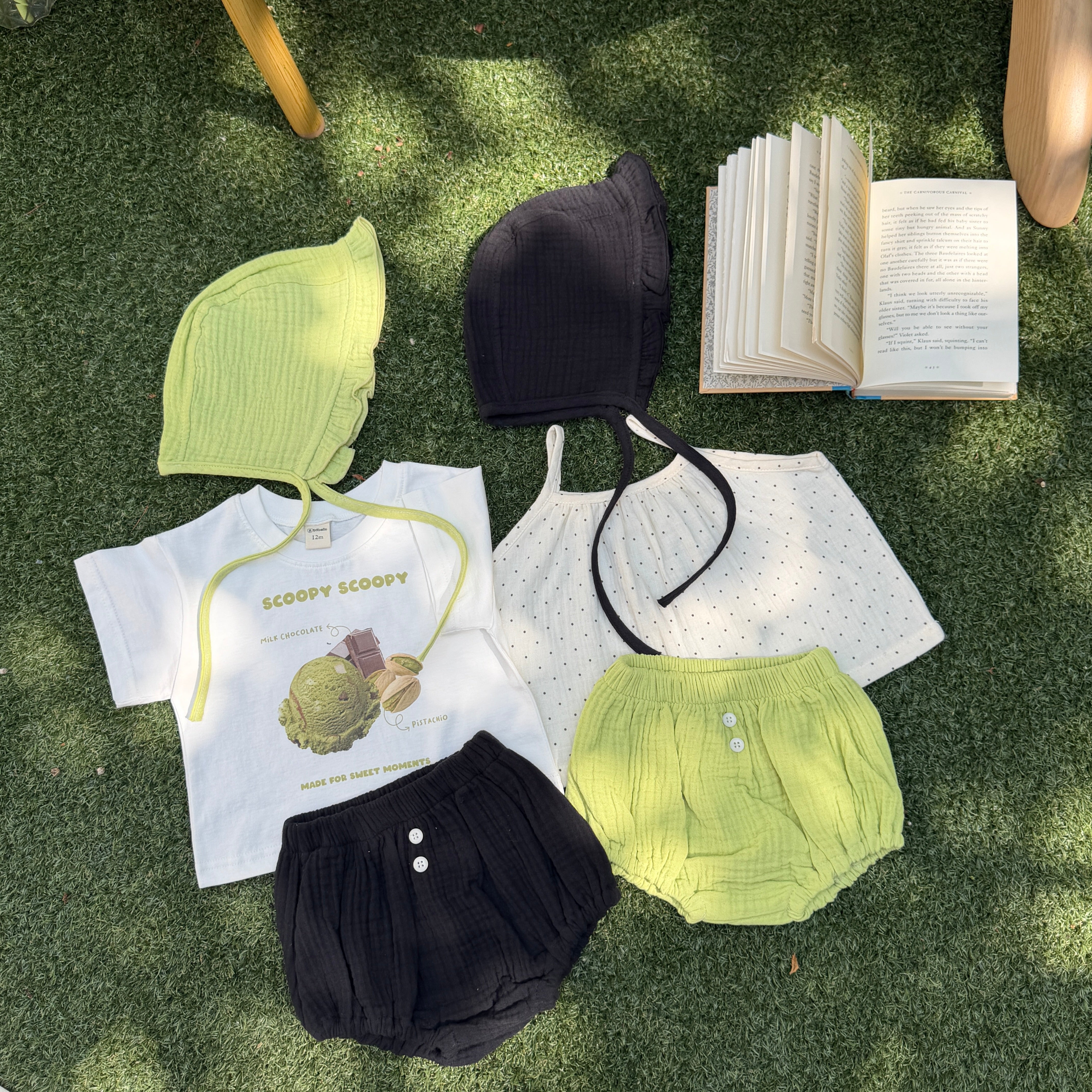 ［ninibello］Ice cream tee (kids)