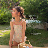 ［ninibello］Rozy berry swim wear set