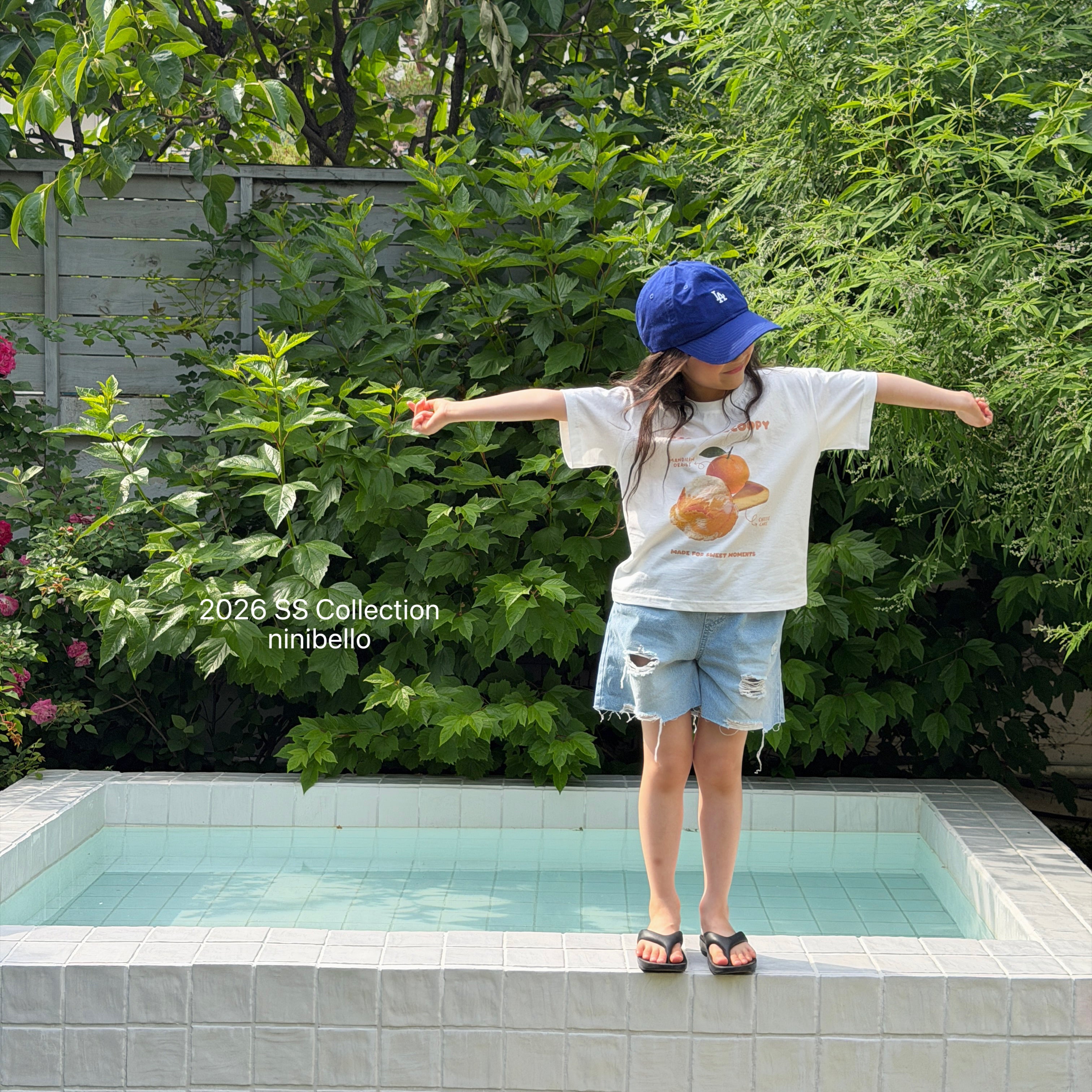 ［ninibello］Ice cream tee (kids)