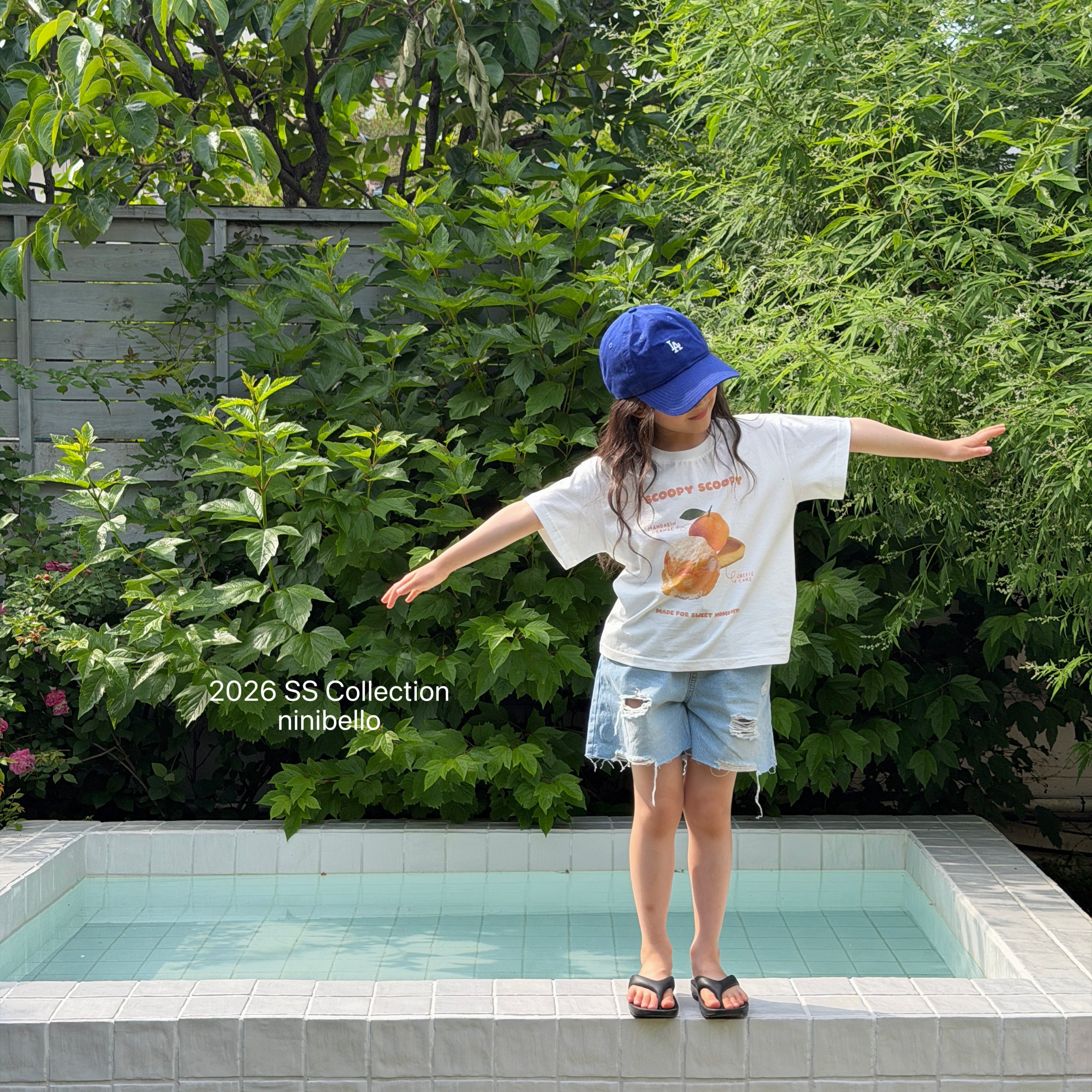 ［ninibello］Ice cream tee (kids)