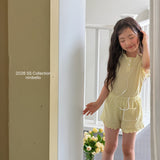 ［ninibello］Rommy frill sleeveless tops