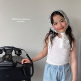 ［ninibello］Rommy frill sleeveless tops