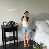 ［ninibello］Rommy frill sleeveless tops
