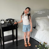 ［ninibello］Rommy frill sleeveless tops