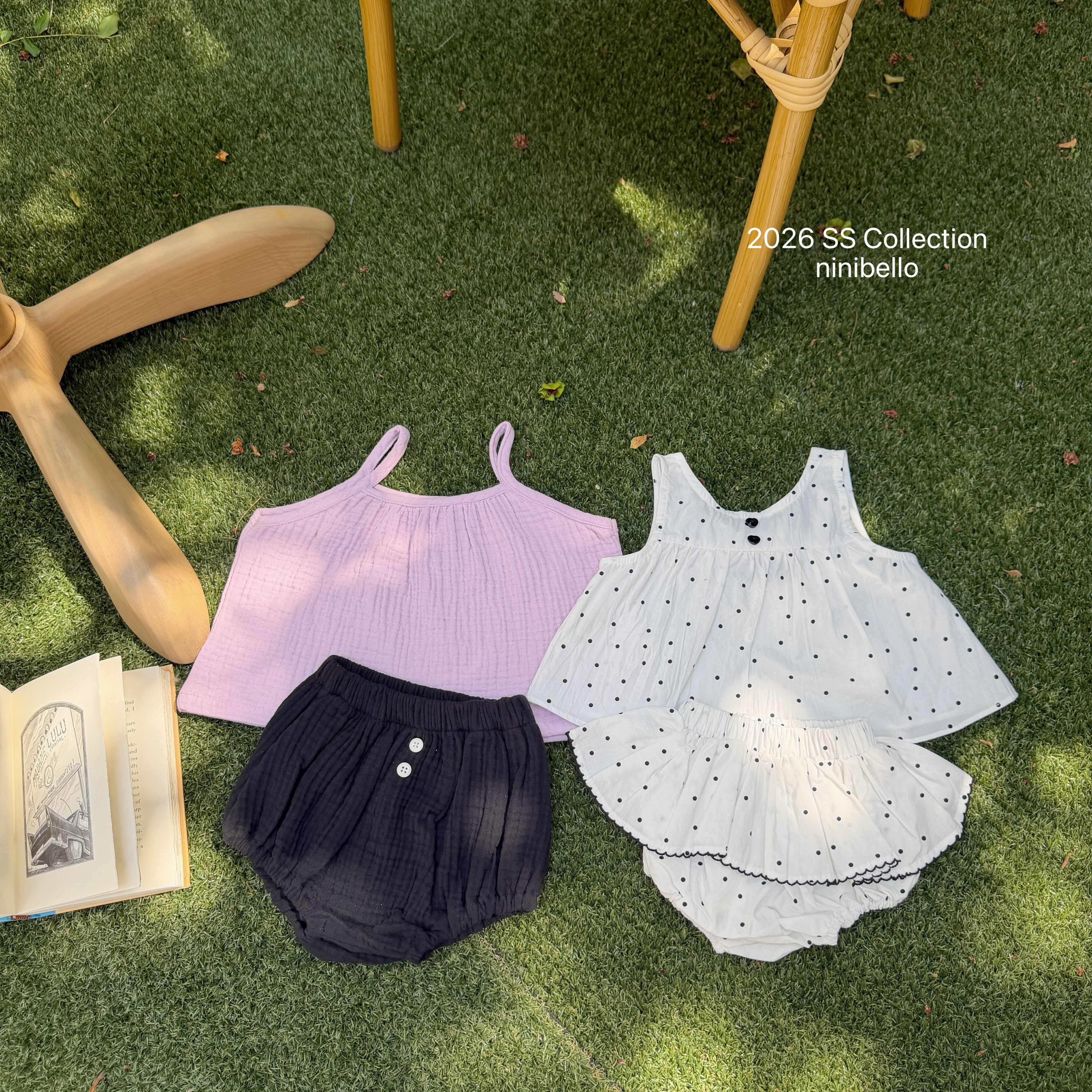 ［ninibello］Bubble sleeveless blouse (baby)