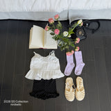 ［ninibello］Mimi short frill leggings