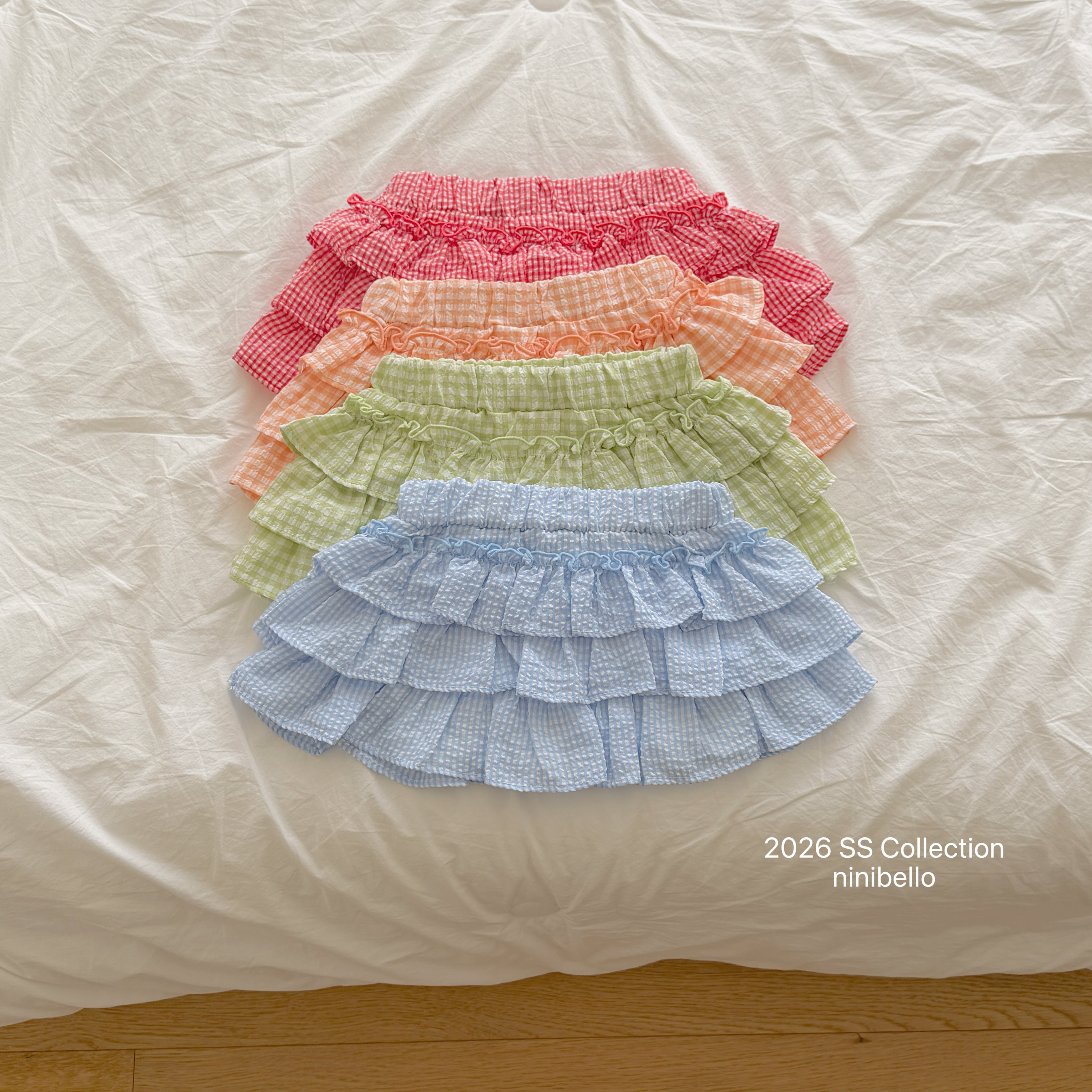 ［ninibello］Sweet cancan skirt