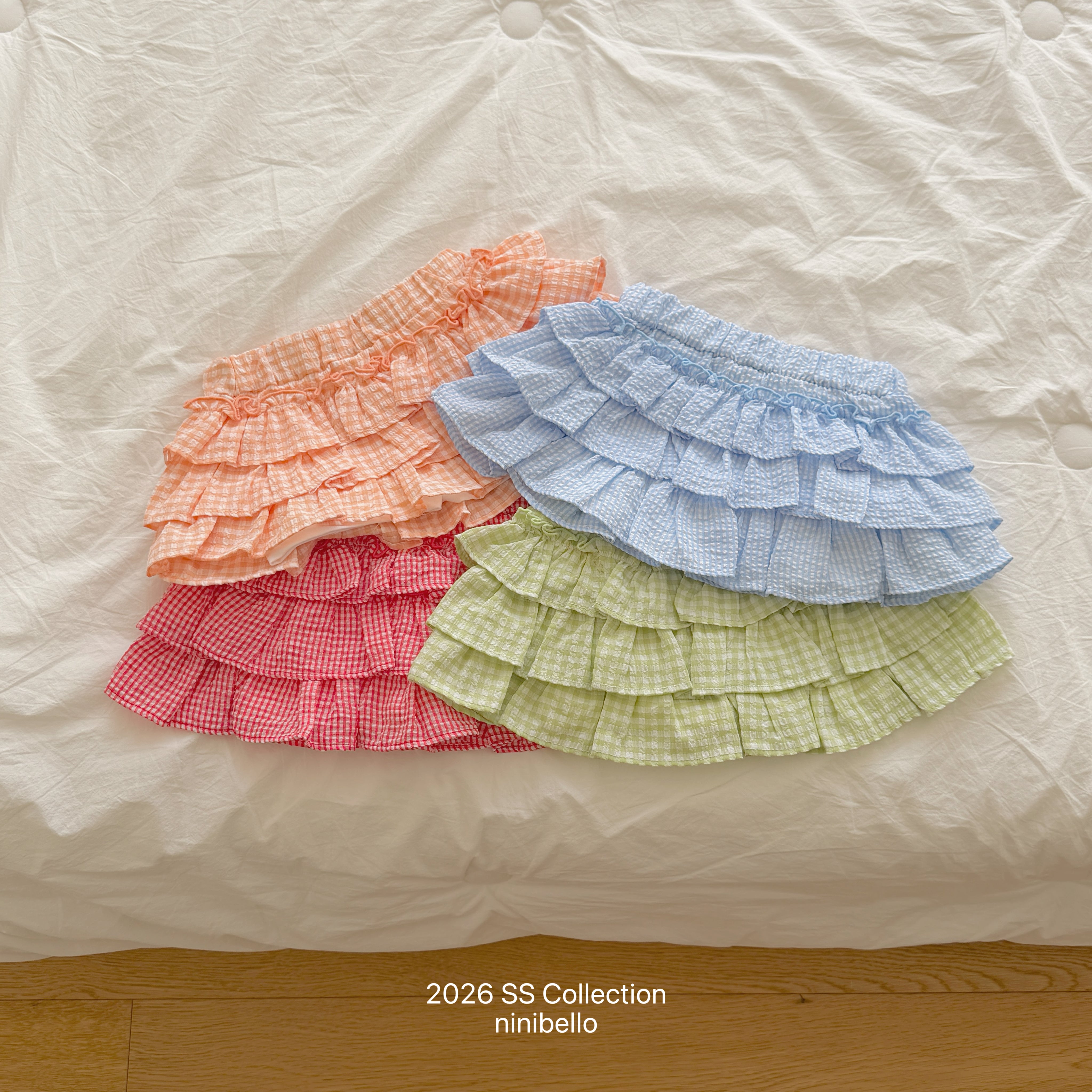 ［ninibello］Sweet cancan skirt