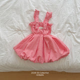 ［ninibello］Picnic overall one-piece