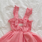 ［ninibello］Picnic overall one-piece