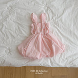 ［ninibello］Picnic overall one-piece