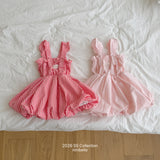 ［ninibello］Picnic overall one-piece