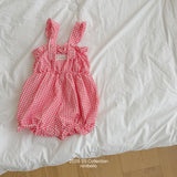 ［ninibello］Picnic overall rompers