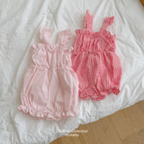 ［ninibello］Picnic overall rompers