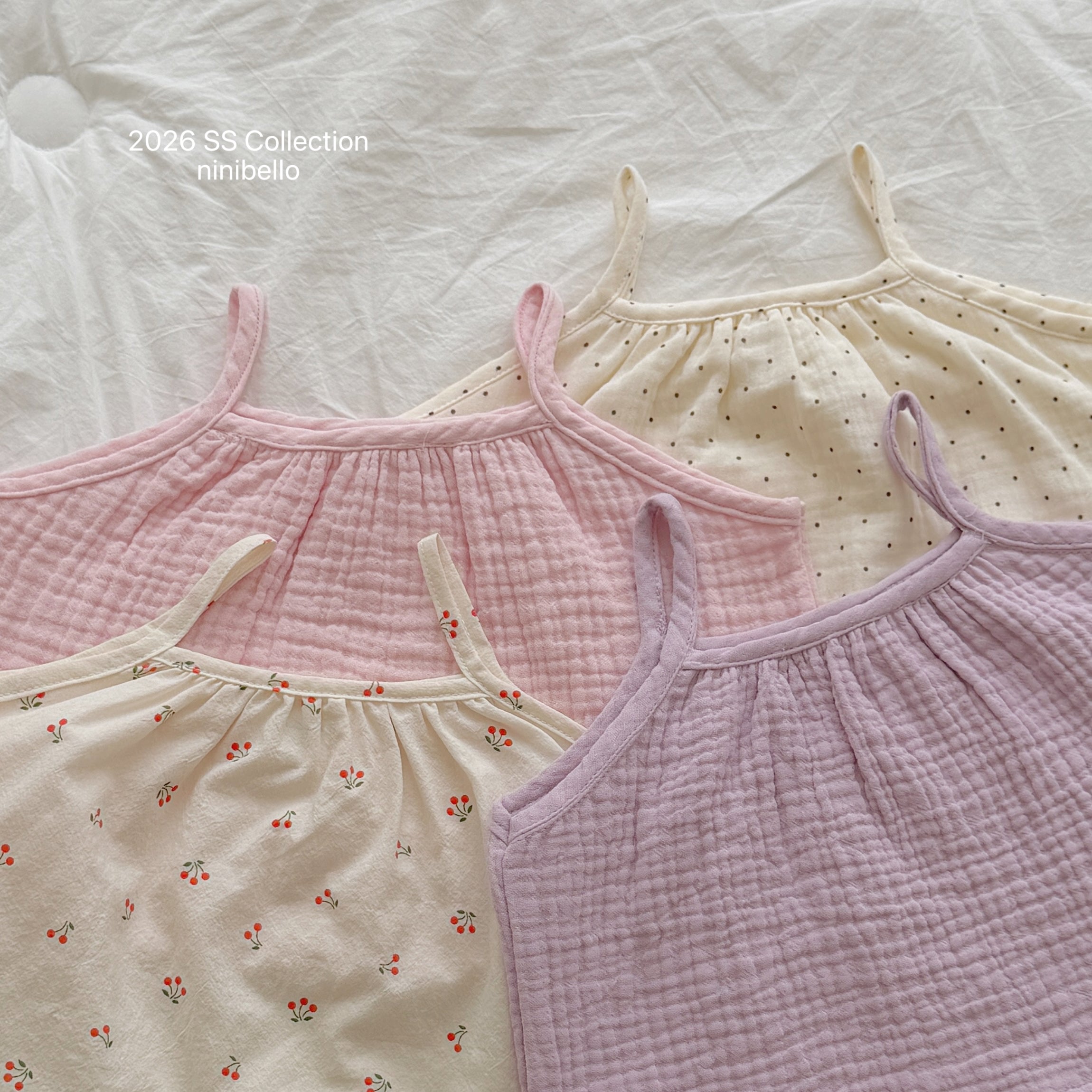 ［ninibello］Momo camisole tops (baby)