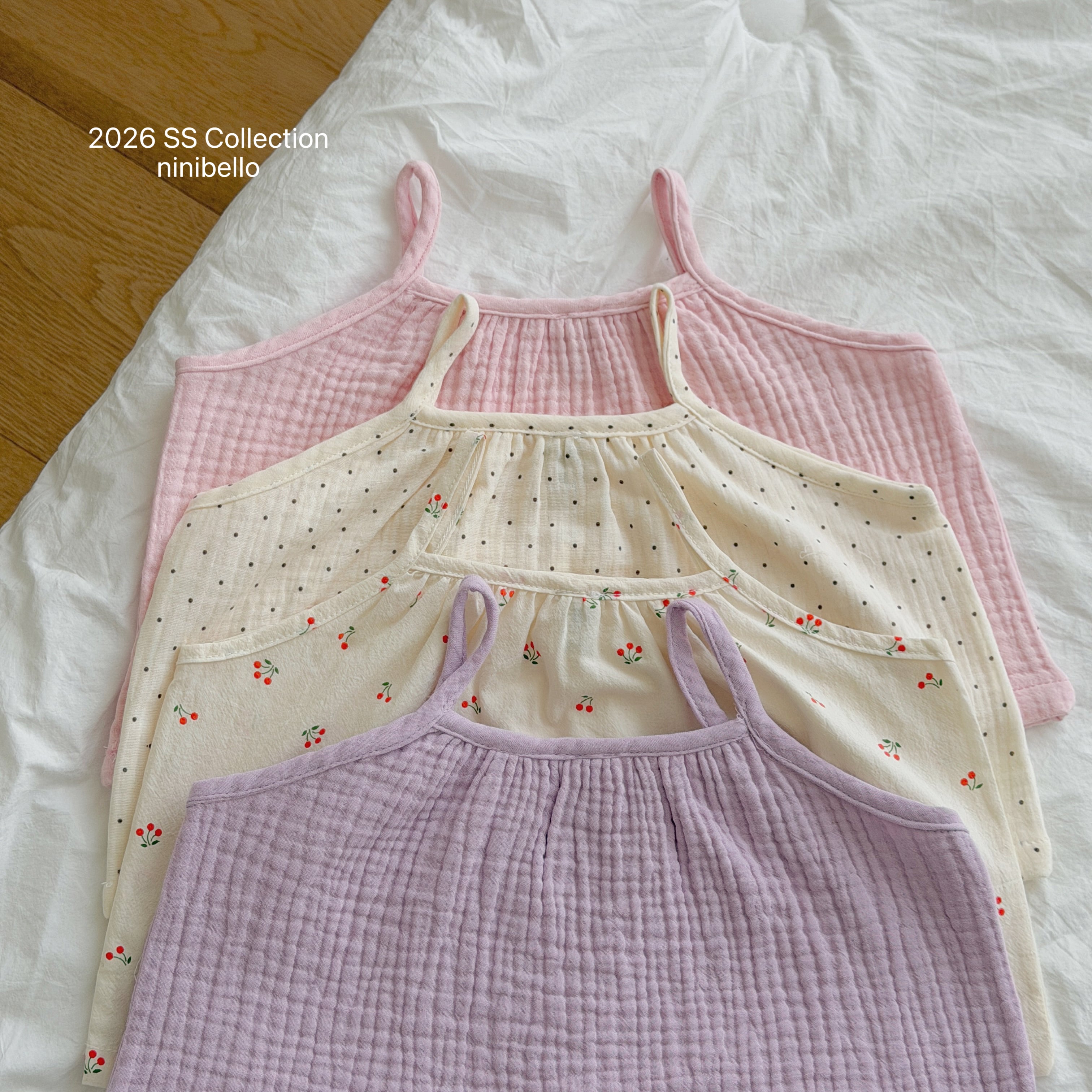 ［ninibello］Momo camisole tops (baby)