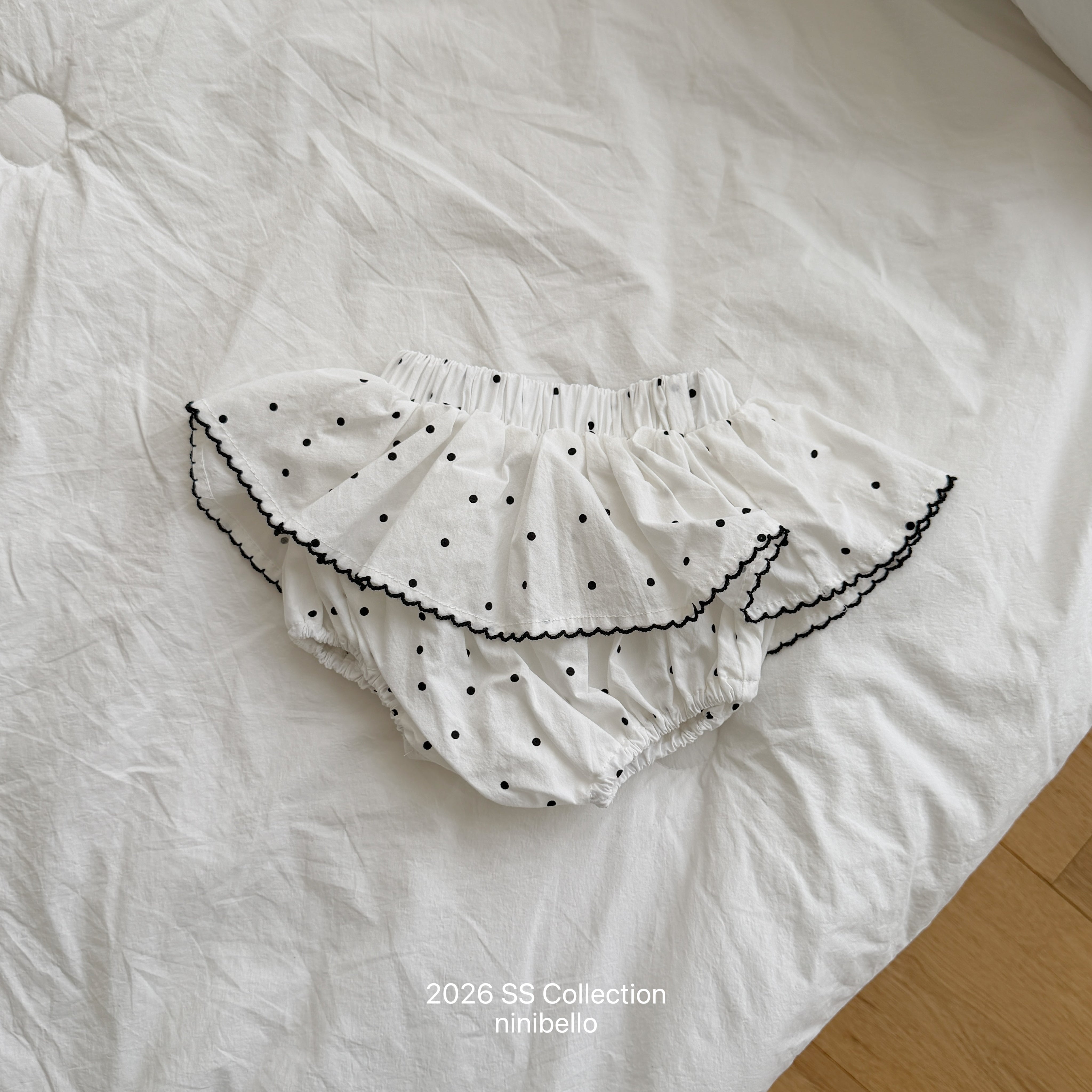 ［ninibello］Bubble bloomer skirt (baby)