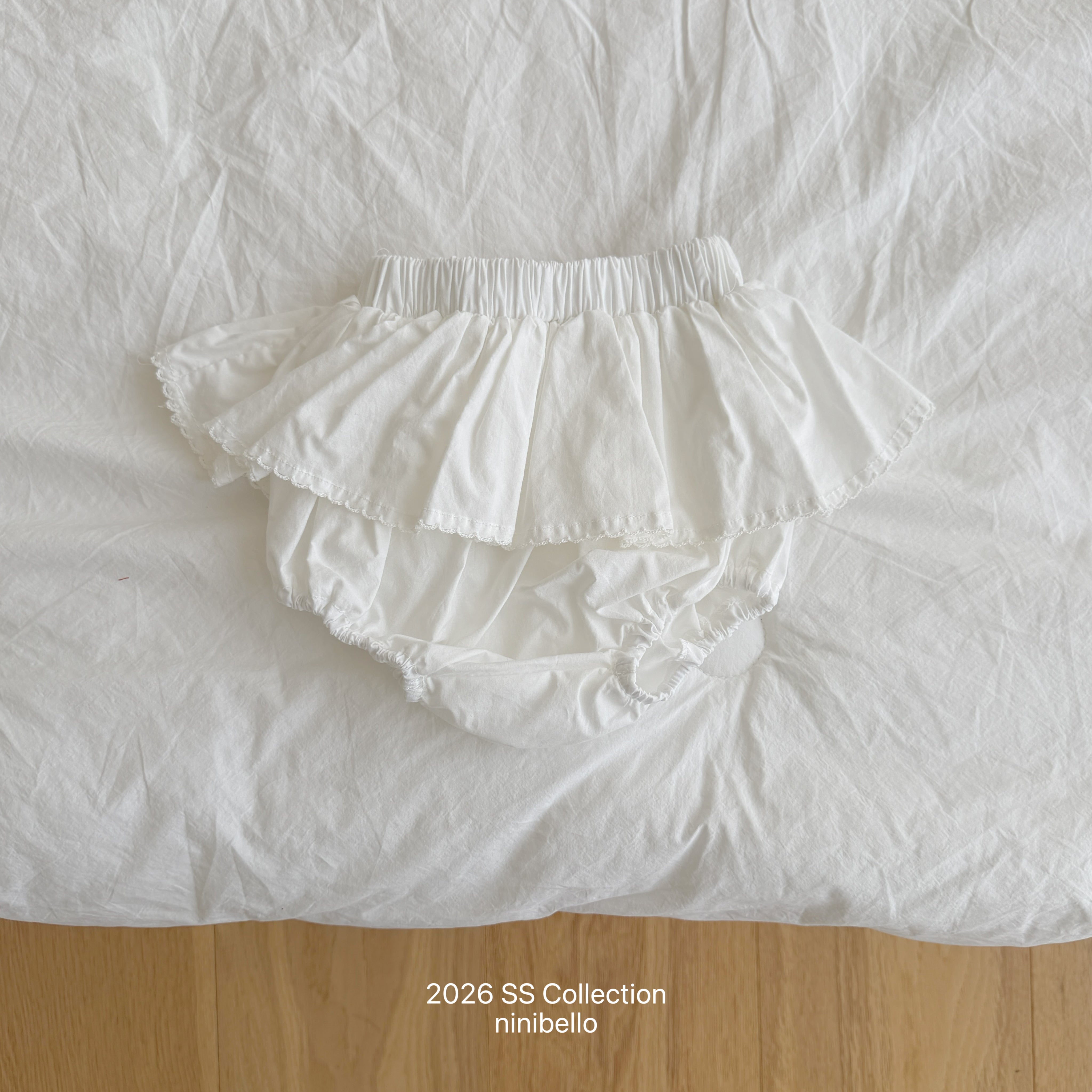 ［ninibello］Bubble bloomer skirt (baby)