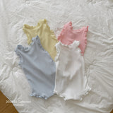 ［ninibello］Rommy frill rompers