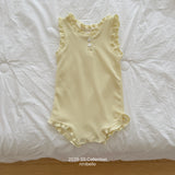 ［ninibello］Rommy frill rompers