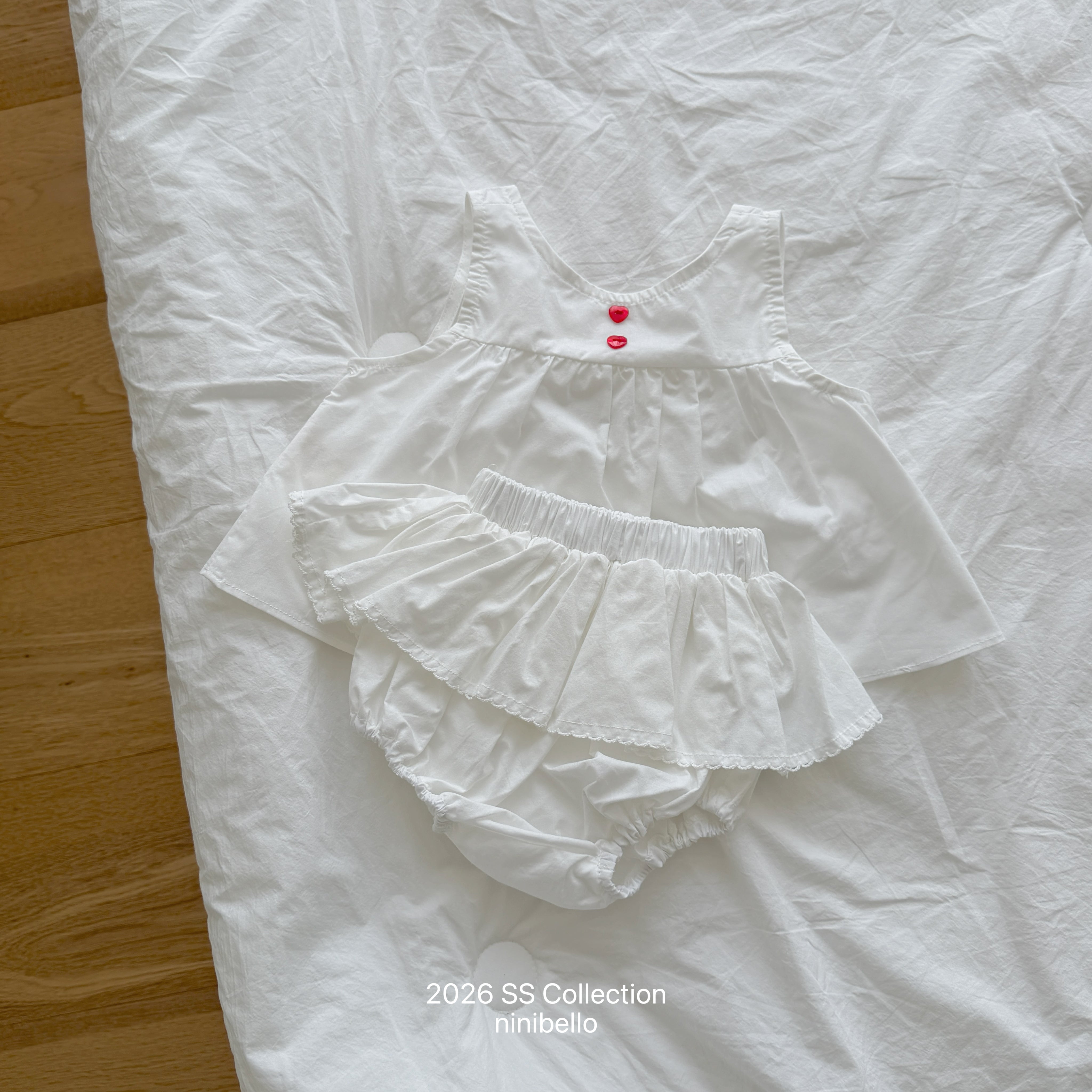 ［ninibello］Bubble bloomer skirt (baby)