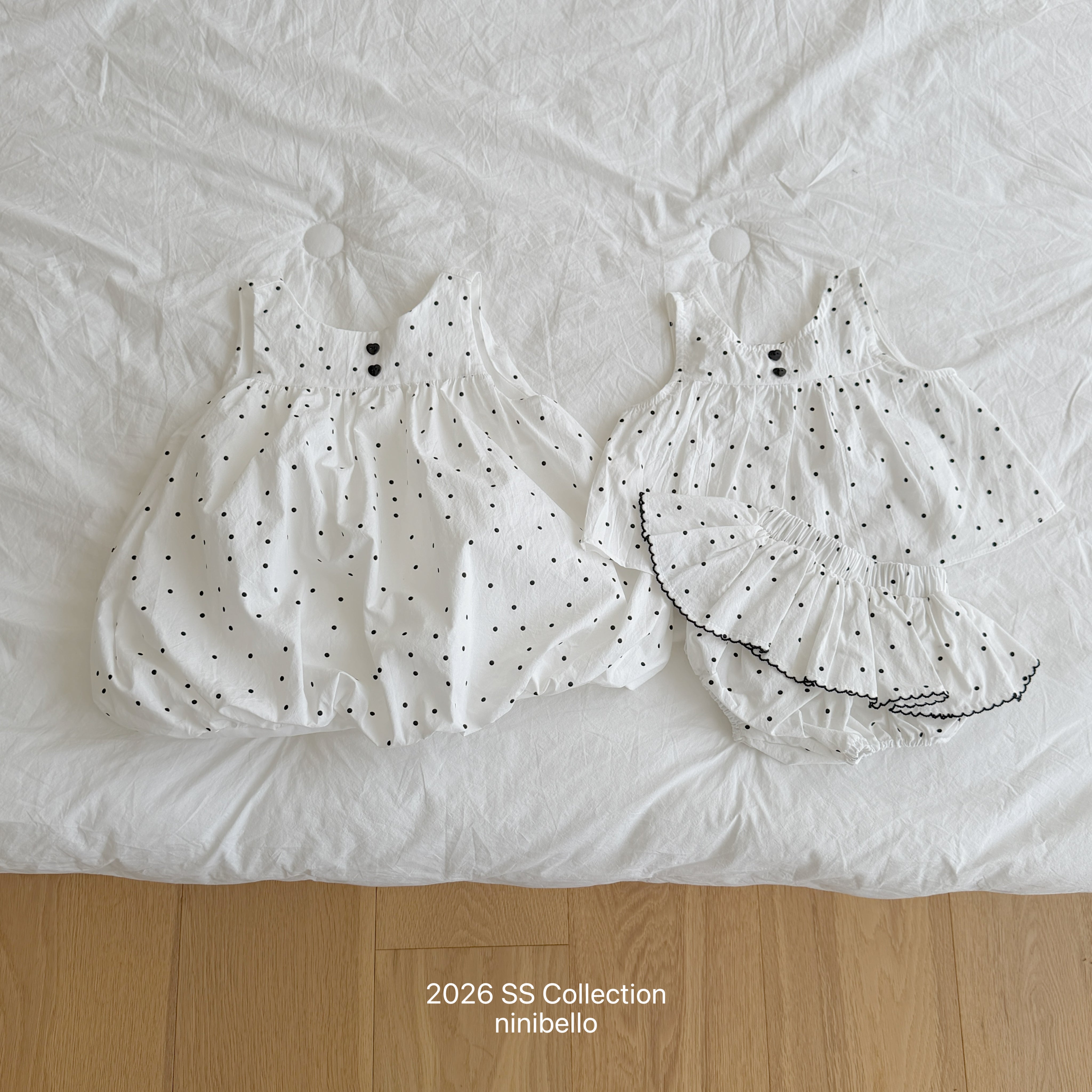 ［ninibello］Bubble bloomer skirt (baby)
