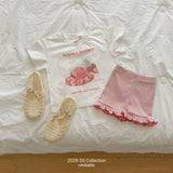 ［ninibello］Mimi short frill leggings