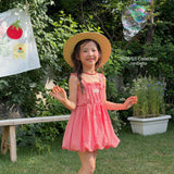 ［ninibello］Picnic overall one-piece