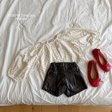 ［ninibello］Hazel puff blouse