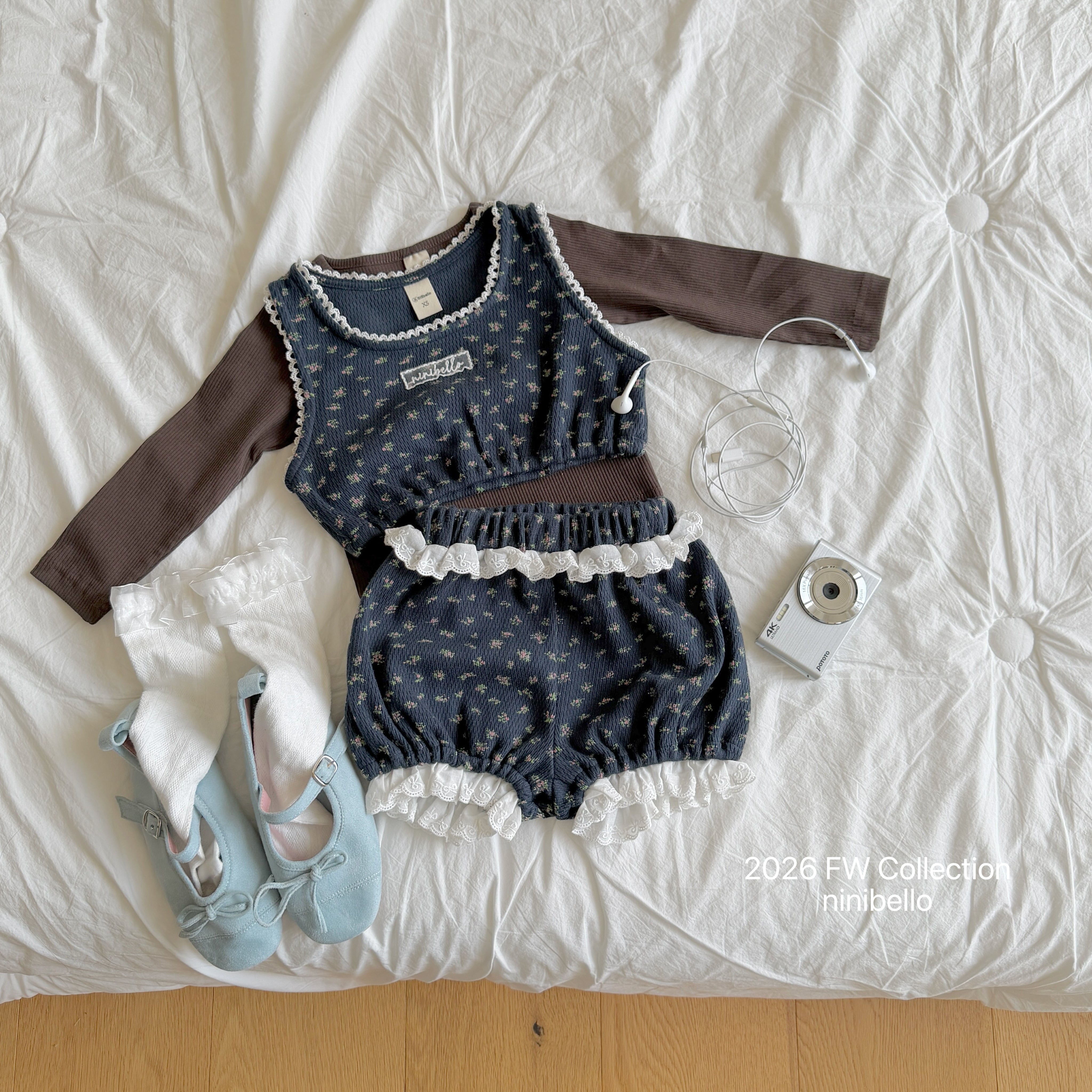 ［ninibello］Roro lace bloomer