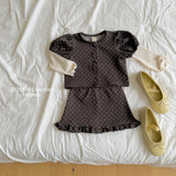 ［ninibello］Dear dot cardigan